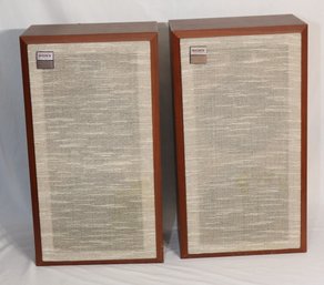 Vintage Pair Of Sony SS-330 Speakers (V-88)