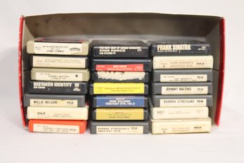 Assorted 8-track Tapes