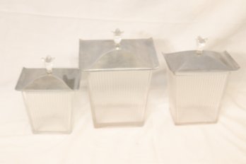 Glass Storage Canisters (B-85)
