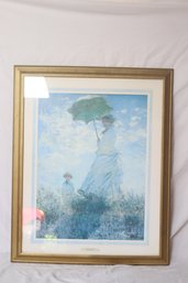 Woman With Parasol By Claude Monet (V-29)