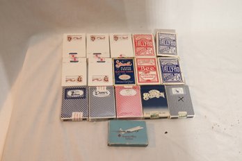 Vintage Playiing Card Lot, Casino- Pioneer, Dunes, Mirage (F-31)