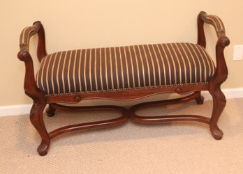 Upholstered Wood Framed Bench (T-97)