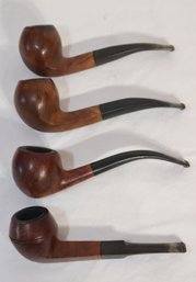 5 Vintage Estate Tobacco Pipe Lot, Barclay-Rex, Charatan's Make, (R-37)