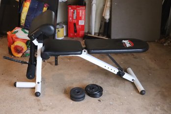 Body By Jake Weight Bench And Weights