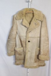 Vintage Woolrich California Spring Lamb Shearling Jacket (H-25)