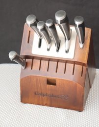 Calphalon Kitchen Knives With Self Sharpening Knife Block (R-56)