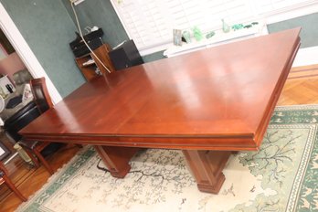 Wooden Expandable Dining Room Table