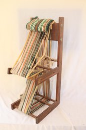 Vintage Wooden  Table Loom. (C-15)