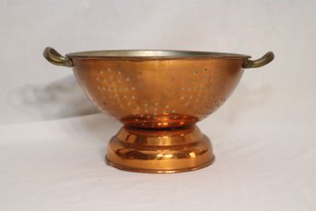 Vintage Copper Strainer (I-13)