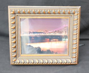 Framed Picture Of George Washington Bridge (R-73)