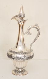 Sterling Silver Wine Decanter 925 Weighs 1140.2 Grams