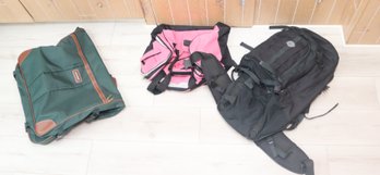 Back Pack, Duffle Bag And A Garment Bag!