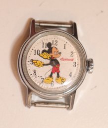 Walt Disney Vintage Ingersoll Childs Manual Wind Wrist Watch