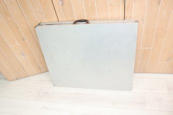 Vintage Aluminum Folding Table