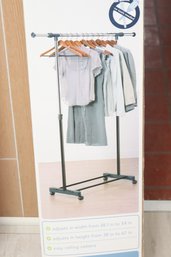 Chrome Clothing Rack