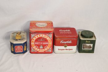 Vintage Tin Canisters (I-21)