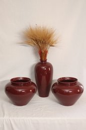 Set Of 3 Haeger 1992 Potter Vase (I-22)