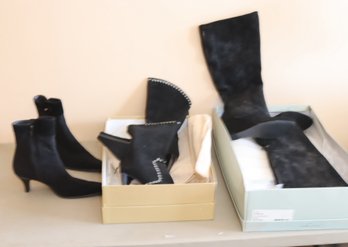 Womens Boot Lot: Sergio Rossi, Stuart Weitzman, Jessica Simpson (R-84)