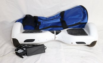 White Hoverboard With Case And Charger (R-72)