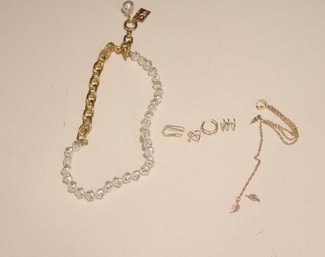 Ear Cuffs And A Necklace!