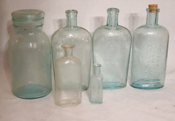 Antique Bottles Warranted Flask, Fellows & Co. Chemists (F-75)