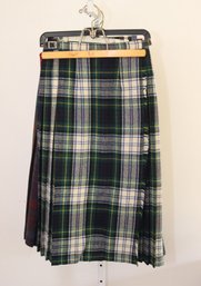 Woman's Plaid Skirt Lot (C-11)