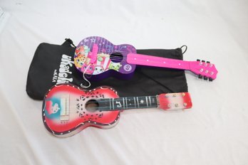 Pair Of Ukulele And Carry Bag  (G-34)