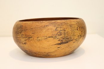 Vintage Wooden Bowl (M-25)