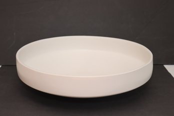 Big White Table Centerpiece Ceramic Bowl  (G-35)