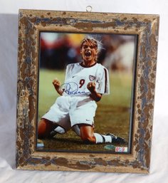 Signed Mia Hamm USA Women's Soccer Framed Autographed 8x10 Photo Framed Steiner (R-81)