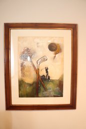 Framed Golf Art (H-79)