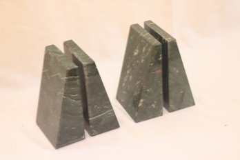 Pair Of Granite Bookends (C-39)