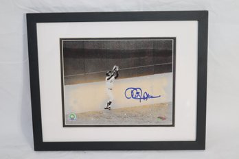 Framed Cleon Jones Signed 8 X 10 New York Mets Autographed With Steiner COA. (R-87)