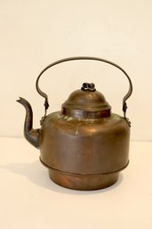 Vintage Copper Teapot (M-31)