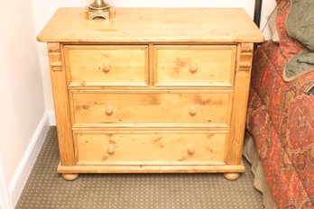 Small 4 Drawer Dresser Nightstand End Table  (H-84)