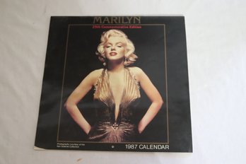 1987 25th Commemorative Edition Marilyn Monroe Calendar (I-44)