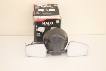 Halo Twin Head Floodlight - LED - FT28VCB - Bronze (J-4)