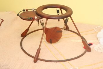 Antique Wooden Baby Walker Bouncer (C-70)