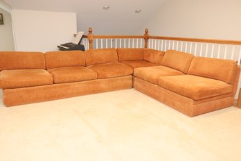 Vintage Sectional Sofa By Park East Made Exclusively For Bloomingdales  (U-68)