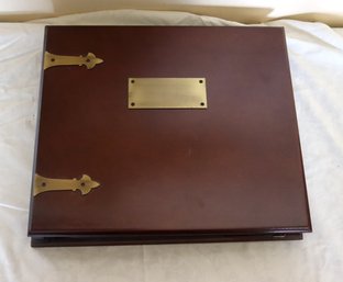 Bombay Co. Wood And Brass Photo Album