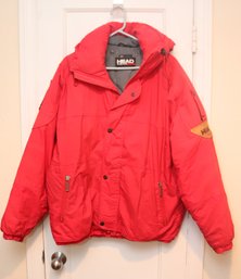 Head Red Ski Jacket Size L. (C-7)