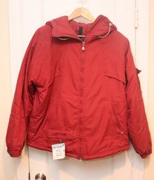 NILS Red Ski Jacket Size 8   (C-8)