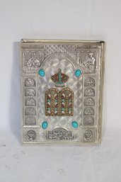 Ornate Metal Clad Prayer Book (B-5)