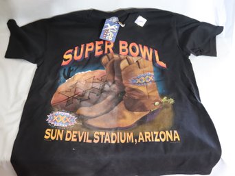 NWT Lee Sport Super Bowl XXX Sun Devil Stadium Arizona Sz. L