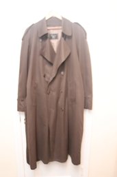 Christian Dior Raincoat With Removable Winter Liner Size 40R (C-12)