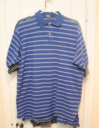 Short Sleeve Polo Shirt Lot Sz L (C-17)