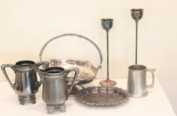 Assorted Silverplate And Metalware (H-2)