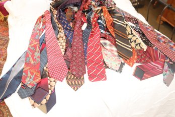 A Whole Bunch Of Neckties: Ralph Lauren, Nordstrom, Custom Shop, J. Garcia And More!