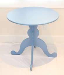 IKEA Round Blue Table (L-11)