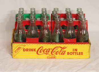 Case Of 24 Empty Glass Coca-Cola Coke Bottles (F-87)